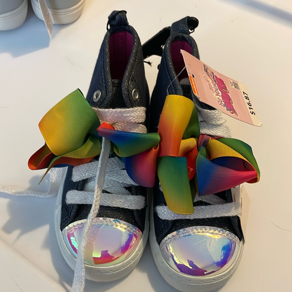 Jojo Siwa fashion sneakers size 10c  $10